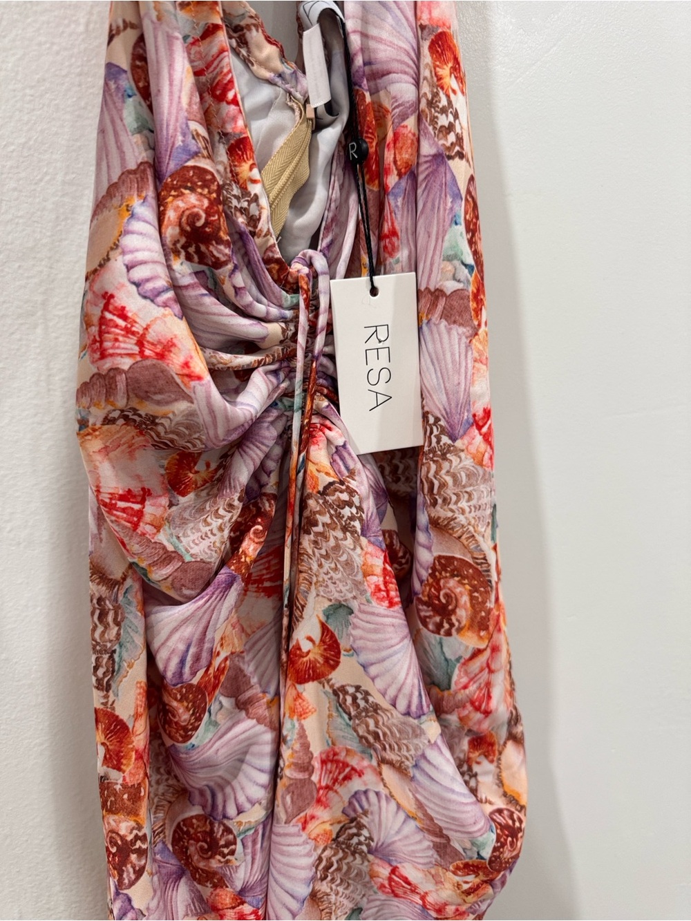 RESA Pink Purple Shell-Print Women's Skirt